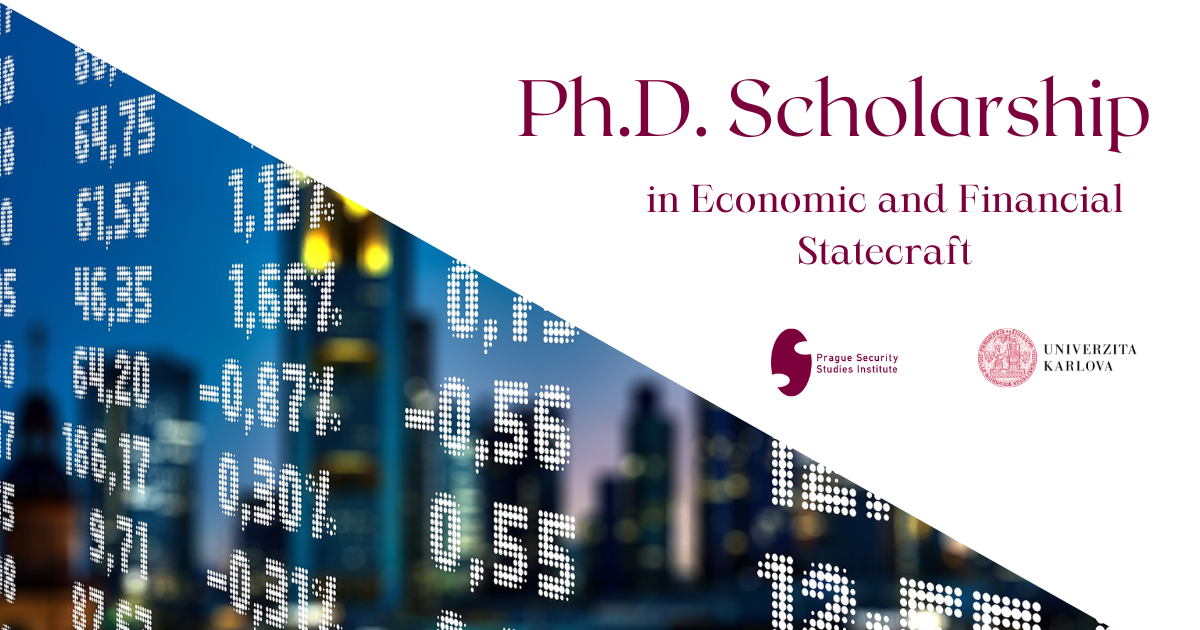Oldřich Černý Ph.D. Scholarship in Economic and Financial Statecraft