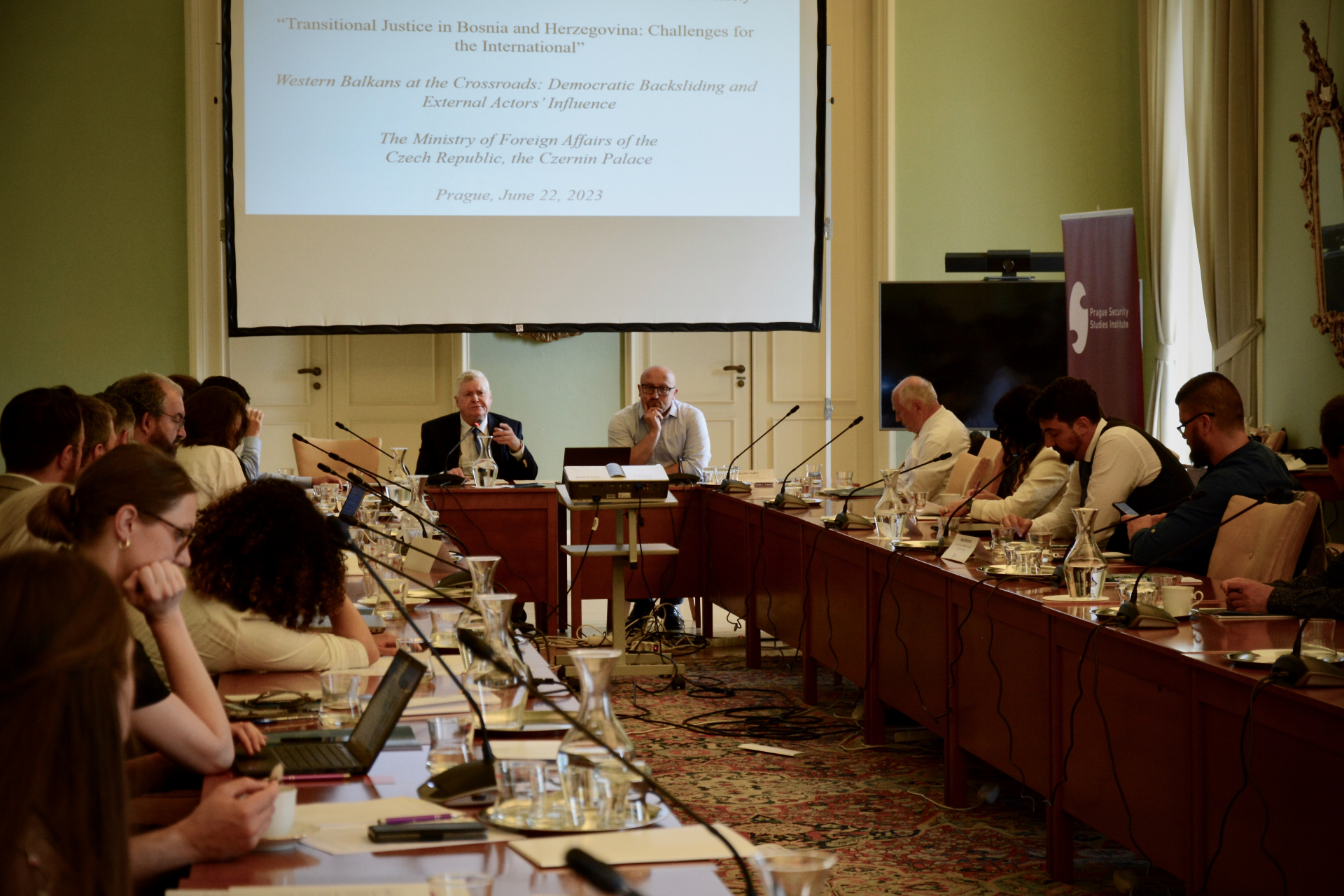 Audience at the Western Balkans at the Crossroads Conference