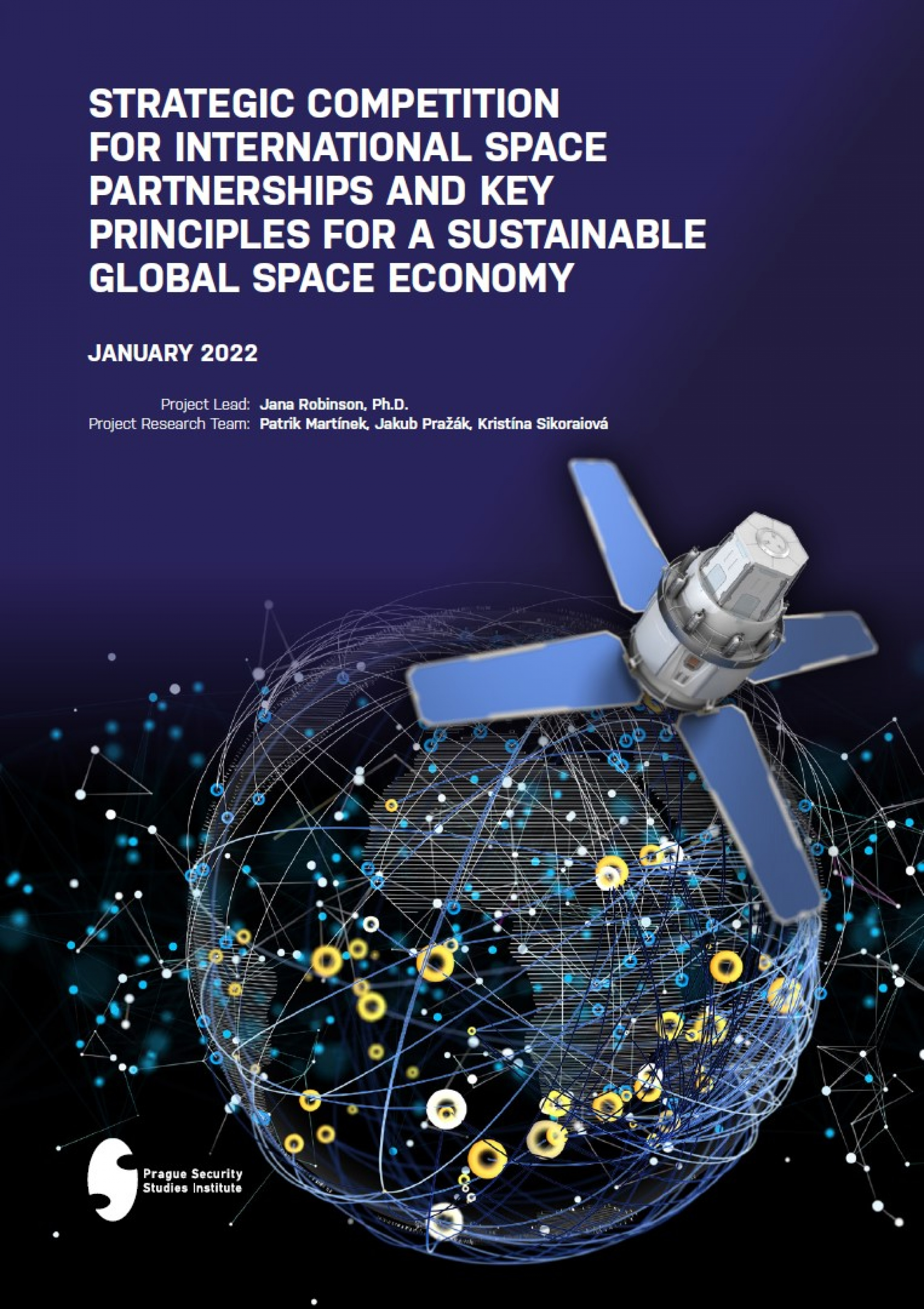 Strategic Competetion for International Space Partnerships and Key Principles for a Sustainable Global Space Economy COVERPAGE